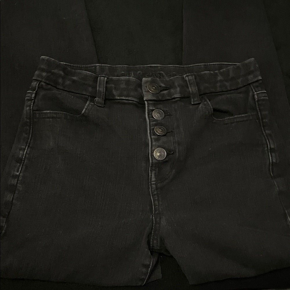 American Eagle Outfitters High Rise Black Jeans